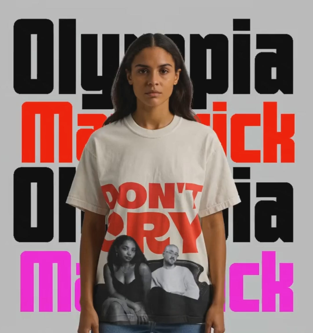 Olympia Vitalis featuring Maverick Sabre-Don't cry T-shirt